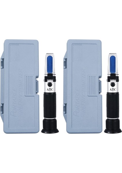 Atc Çift Ölçeği ile 2x Brix Refraktometre - Şarap Yapımında Özel Yerçekimi ve Brix Hidrometre (Yurt Dışından) fiyatları