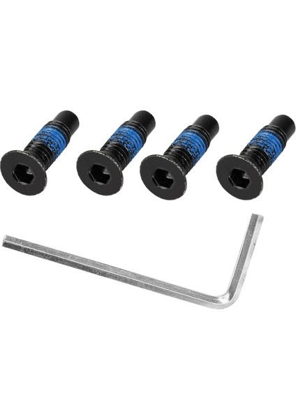 Frontal Baş Vidalı M365/9 Scooter Vidalı Kauçuk Kırık Anti-Breakage Scooter Aksesuarları (Yurt Dışından)