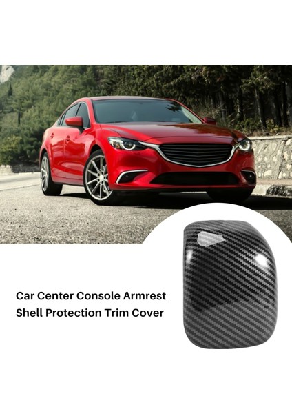 Karbon Fiber Otomobil Merkezi Konsolu Kolçak Kapak Mercedes Benz Için Dekorasyon A Sınıfı W177 A180 A200 A220 A250 2019+ (Yurt Dışından) fırsatları