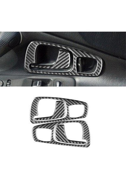Honda S2000 2000-2009 Yumuşak Karbon Fiber Iç Kapı Koyu Kapak Trim Sticker Araç Iç Aksesuarları (Yurt Dışından) fırsatları