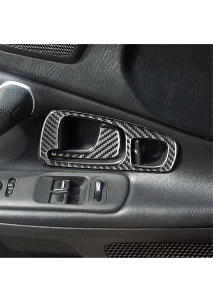 Honda S2000 2000-2009 Yumuşak Karbon Fiber Iç Kapı Koyu Kapak Trim Sticker Araç Iç Aksesuarları (Yurt Dışından) indirimleri