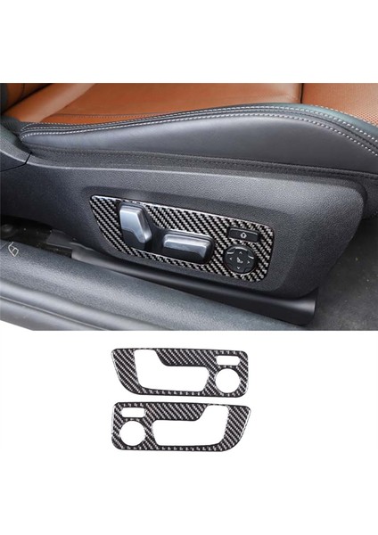 Bmw 8 Serisi G14 G15 G15 G16 2019-2022 Karbon Fiber Koltuk Ayarlama Anahtarı Panel Kapak Trim Sticker Aksesuarları (Yurt Dışından) fiyatları