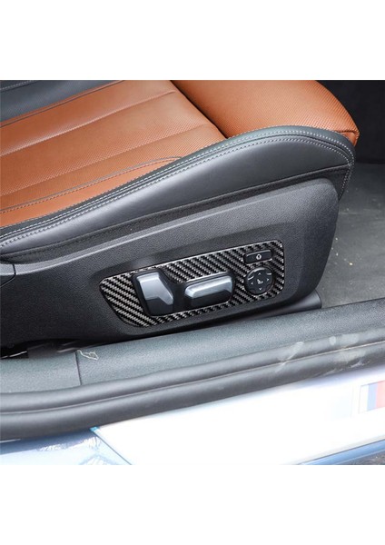 Bmw 8 Serisi G14 G15 G15 G16 2019-2022 Karbon Fiber Koltuk Ayarlama Anahtarı Panel Kapak Trim Sticker Aksesuarları (Yurt Dışından) indirimleri