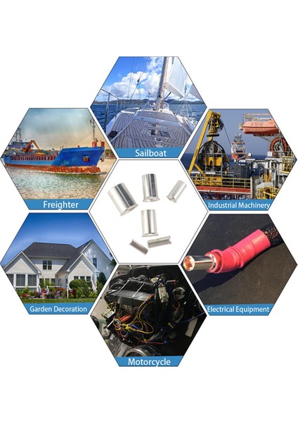 190 Pcs (Awg 8 6 4 2 1 2/0) 2/0-8 Gauge Wire Ferrules Kitleri Kaplamalı Bakır Kıvrım Konnektörü Ferrules Pim Kablosu Uç (Yurt Dışından) fırsatları