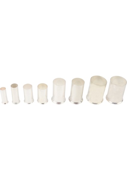 190 Pcs (Awg 8 6 4 2 1 2/0) 2/0-8 Gauge Wire Ferrules Kitleri Kaplamalı Bakır Kıvrım Konnektörü Ferrules Pim Kablosu Uç (Yurt Dışından) indirimleri
