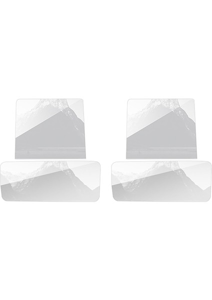 4 Adet Araba Gps Navigasyon Ekranı Film Enstrümanı Temperli Cam Koruyucu Film Benz C-Serisi W206 2022+ (Yurt Dışından)