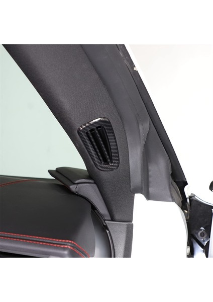Chevrolet Için Corvette C8 2020-2023 Araba A-Fillar Hava Outlet Havalandırma Paneli Kapak Trim Aksesuarları Abs Karbon Fiber (Yurt Dışından) modelleri