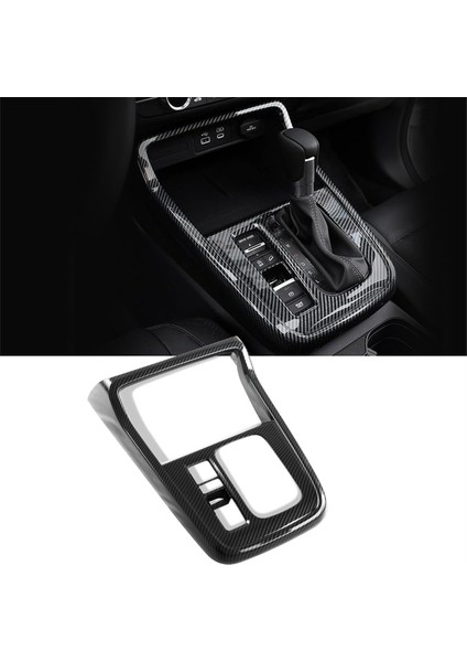 Honda Crv Cr -V 2023 2024 Merkez Konsol Dişli Vites Paneli Kapak Iç Aksesuarlar - Abs Karbon Fiber (Yurt Dışından) modelleri