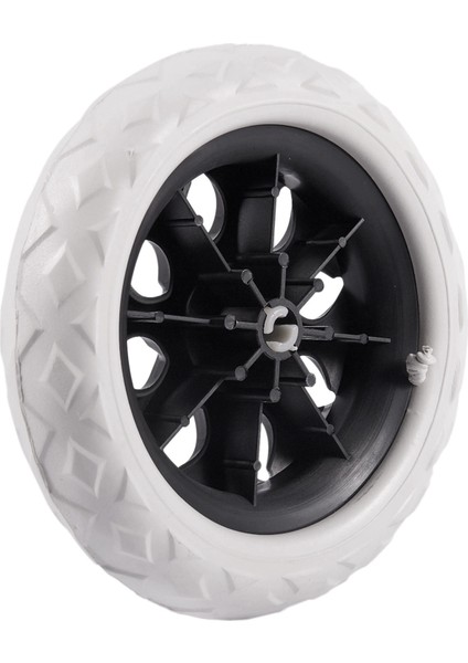 3x Siyah Beyaz Plastik Çekirdek Köpük Alışveriş Tramvay Kart Çember Tekerlekleri (Yurt Dışından) fiyatları