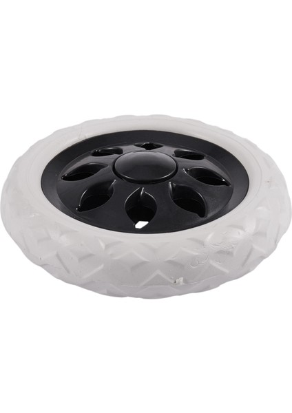 3x Siyah Beyaz Plastik Çekirdek Köpük Alışveriş Tramvay Kart Çember Tekerlekleri (Yurt Dışından) indirimleri