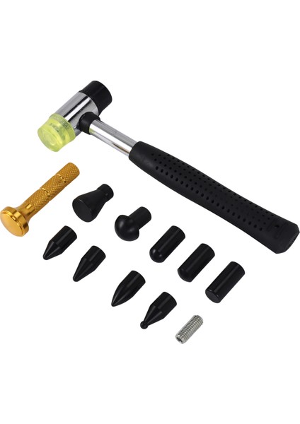 Araba Gövdesi Boyasız Dişli Onarım Araçları Kitleri Metal Meton Down Pen Dent Kaldırıcı Dent Düzeltme Araçları 9 Kafa (Yurt Dışından)