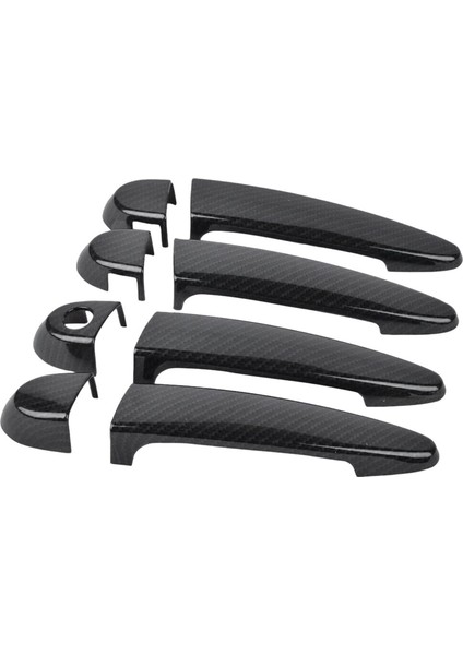 16X Karbon Fiber Dış Dış Kapı Kolu Kapağı Için Bmw 1 2 3 4 Serisi E87 E90 E91 E92 E93 F30 X1 X2 X3 X4 X5 X6 Lhd (Yurt Dışından) modelleri