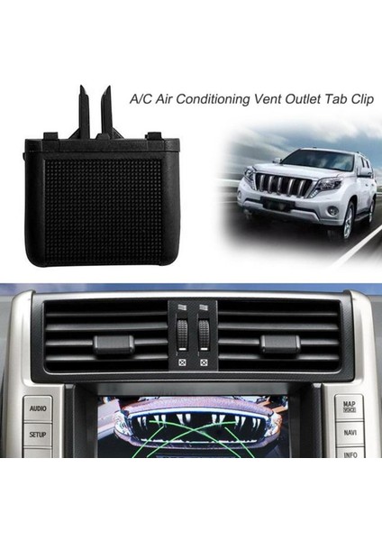 4x Araç Ön A/c Klima Havalandırma Çıkış Sekmesi Klipsli Onarım Kiti Toyota Prado 10-17 Otomatik Aksesuarlar (Yurt Dışından) indirimleri