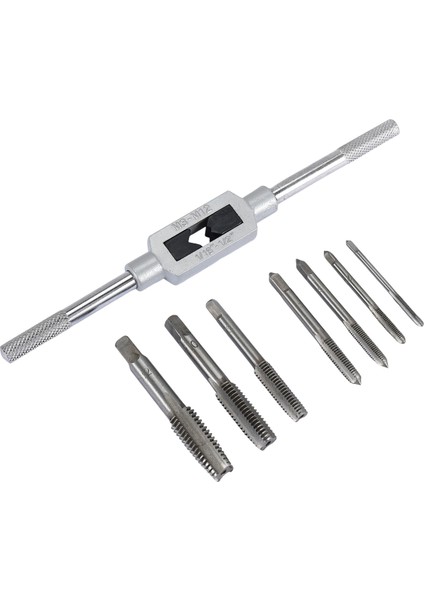 8&#39;i 1 Arada 1 Musluk Seti Iş Parçacığı Metrik Makine El Vidası Fiş Muslukları Ayar (Yurt Dışından) modelleri