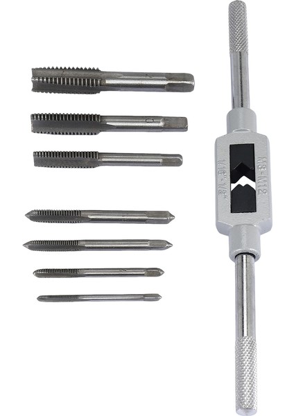 8&#39;i 1 Arada 1 Musluk Seti Iş Parçacığı Metrik Makine El Vidası Fiş Muslukları Ayar (Yurt Dışından) fırsatları