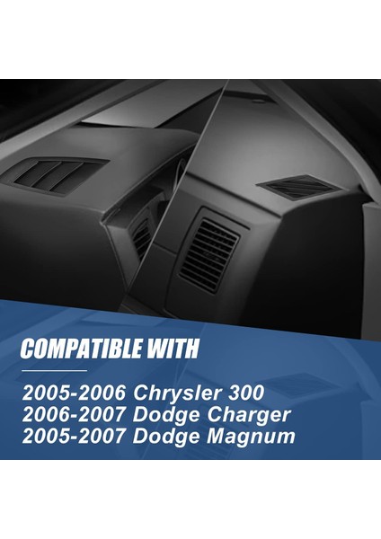 Ön Hava Vent Izgara Kapağı Dodge Charger 2006-2010/ Chrysler 300 Magnum 2005-2007 Demister Sol ve Sağ (Yurt Dışından) fiyatları
