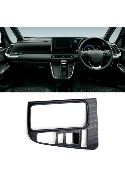 Toyota Voxy Noah 90 Serisi 2022 Yakıt Merkezi Kontrol Dişli Vites Paneli Çerçevesi Kapak Koruyucu Trim Rhd Karbon (Yurt Dışından) modelleri