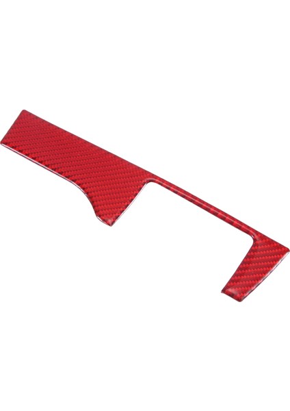 Abs Kırmızı Karbon Far Far Anahtarı Kapak Trim Dekor Etiketi Honda Civic 10. Gen 2016 2017 2018 2019 (Rhd) (Yurt Dışından) modelleri