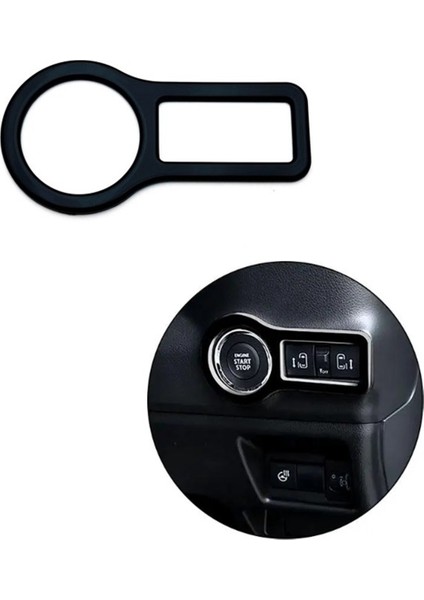 Suzuki Spacia Için Özel MK54S MK94S 2024 Motor Start Durdurma Savuzu Kapak Trım Aksersiyeleri Siyah (Yurt Dışından) indirimleri