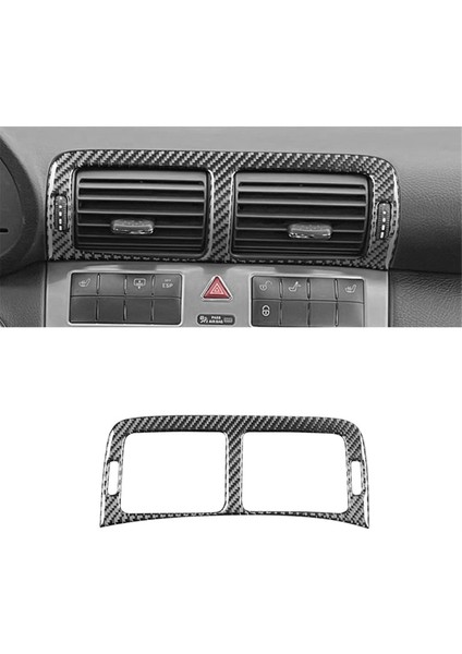 Mercedes Benz C Sınıfı Için Karbon Fiber W203 2005-2007 Merkez Konsolu Ac Hava Havalandırma Kapak Trim Iç Aksesuarlar (Yurt Dışından) indirimleri