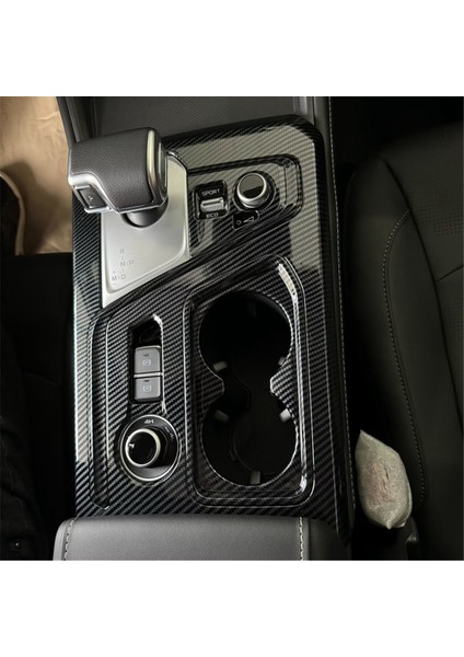 Isuzu D-Max 2023 2024 Lhd Abs Karbon Fiber Dişli Vites Paneli Kapak Çerçevesi Trim Araba Iç Aksesuarları (Yurt Dışından) fırsatları