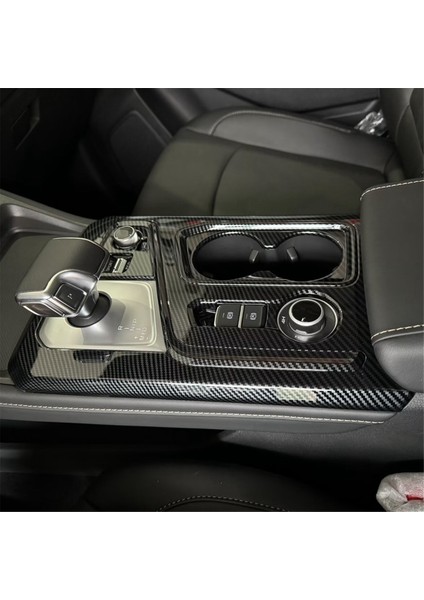 Isuzu D-Max 2023 2024 Lhd Abs Karbon Fiber Dişli Vites Paneli Kapak Çerçevesi Trim Araba Iç Aksesuarları (Yurt Dışından) indirimleri