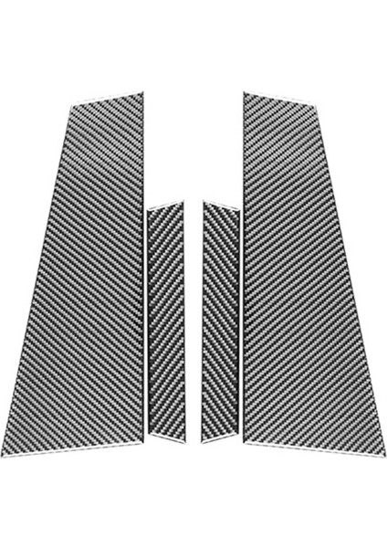Benz Cls Sınıfı C219 2004-2009 Karbon Fiber Araba Penceresi B Sütun Post Kapak Döşeme Iç Aksesuarları (Yurt Dışından)