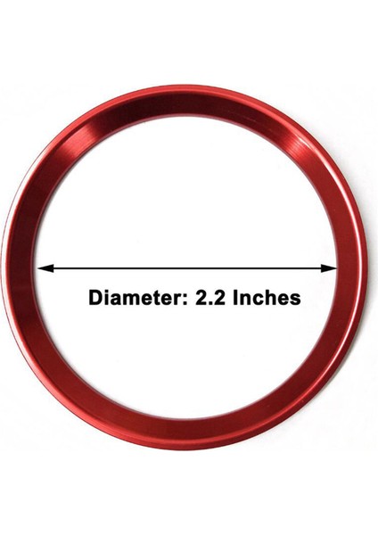 2x Kırmızı Direksiyon Simidi Merkezi Logo Dekorasyon Kapağı Halkası Trim Mercedes Benz C E Cla Glc Gle Sınıf 2015+ (Yurt Dışından) modelleri