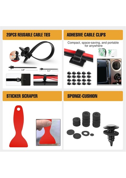 238PCS Trim Kaldırma Aracı, Otomatik Pusme Pimi Tampon Tutucu Klip Seti, Araba Paneli Radyo Çıkarma Otomatik Klips Pensesi (Yurt Dışından) modelleri