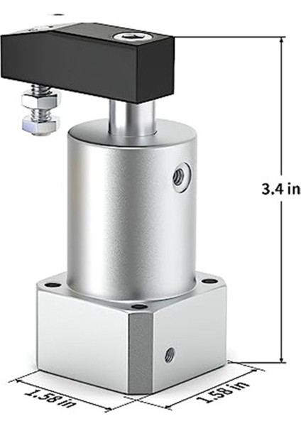 Pnömatik Sağ Dönüş Silindir Pnömatik Döndürme Açısı 90 Derece Kelepçe Dönme Açısı Silindir ACK25X90R (Yurt Dışından) fiyatları