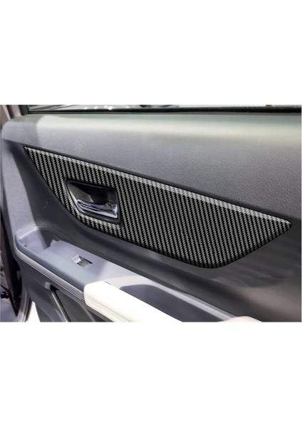 Toyota Veloz Avanza 2022 2023 Karbon Fiber Otomotiv Iç Iç Arka Kapı Panel Şerit Kapak Çerçevesi Trim (Yurt Dışından) indirimleri