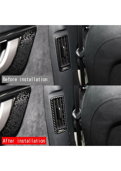 Kıa Ev6 2021 2022 Iç Aksesuarlar Için Araç Karbon Fiber Orta Hava Havalandırma A/c Çıkış Çerçevesi Kapak Döşeme (Yurt Dışından) fiyatları