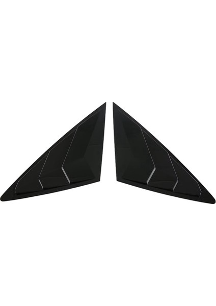 Siyah Arka Yan Havalandırma Çeyrek Pencere Kançık Deklanşör Kapağı Trim Byd Seal / Byd Atto 4 (Yurt Dışından)