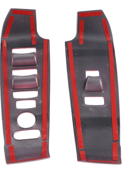 4pcs Pencere Asansör Anahtarı Kapak Trim Dekoru Honda Civic 11TH 2022 2023 Kırmızı Iç Aksesuarlar (Yurt Dışından) fırsatları