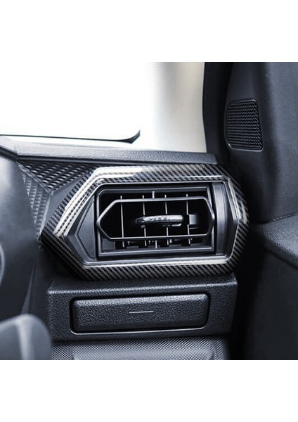 2 Set Araç Aksesuarları: 1 Set Klima Havalandırma Dekoratif Kapak ve 1 Set Merkez Kontrol Paneli Kolçak Kapağı (Yurt Dışından) fırsatları