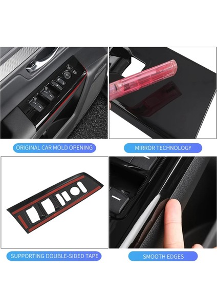 Honda Crv 2023 Cr-V 6. Cam Anahtar Dekoratif Çıkartma Için Araba Kapısı Kaldırma Paneli Koltuk Dönüşüm Kiti (Yurt Dışından) fırsatları