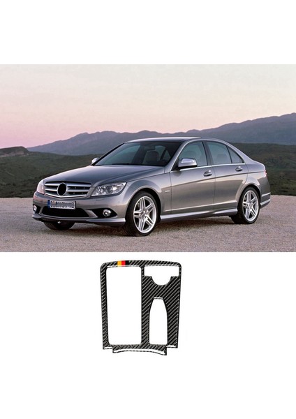 3x Dişli Vites Paneli Kapak Trim Çerçeve Mercedes Benz C Sınıfı W204 2007-2014 (Rhd) (Yurt Dışından) fiyatları