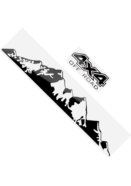 Araba Sticker 4x4 Ford Ranger Raptor Pickup Için Yol Grafik Çıkartması Isuuzu Dma Nissan Navara Toyota Hilux Aksesuarları (Yurt Dışından) modelleri