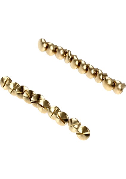 200X Arc Katı Pirinç Düğmesi Saplama Vidalı Tırnak Vidası Sırt Deri Perçin Kemeri 6mm (Yurt Dışından) fırsatları
