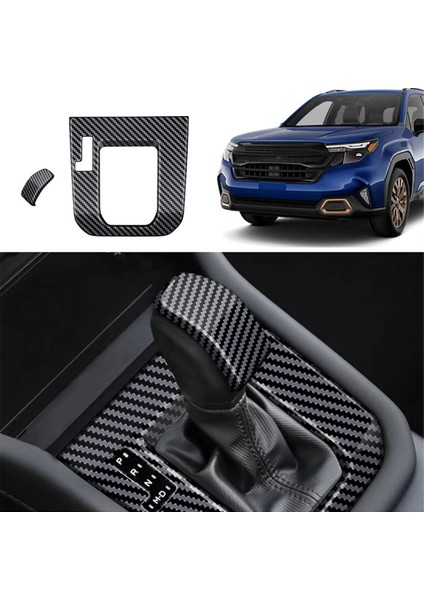 Subaru Forester Için 2025 Araç Dişli Vites Panel Dişli Vites Değiştirme Kuşkusu Kapak Trim Iç Aksesuarlar Karbon Fiber (Yurt Dışından) modelleri
