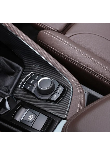 Bmw X1 F48 2016-2021 Lhd Abs Karbon Fiber Için Merkez Konsol Multimedya Paneli Kapak Trim Aksesuarları (Yurt Dışından) fiyatları
