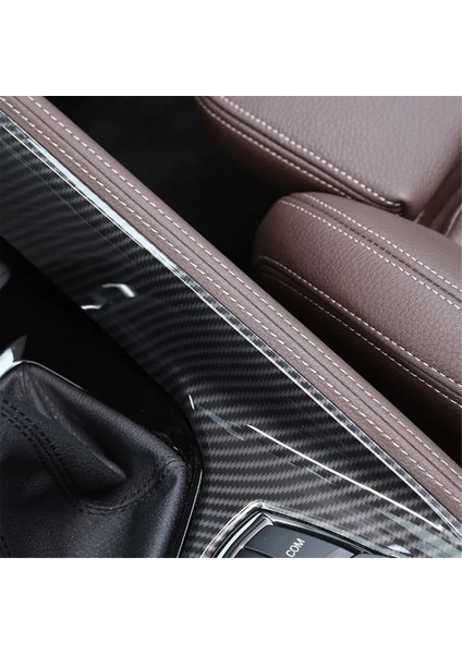 Bmw X1 F48 2016-2021 Lhd Abs Karbon Fiber Için Merkez Konsol Multimedya Paneli Kapak Trim Aksesuarları (Yurt Dışından) indirimleri