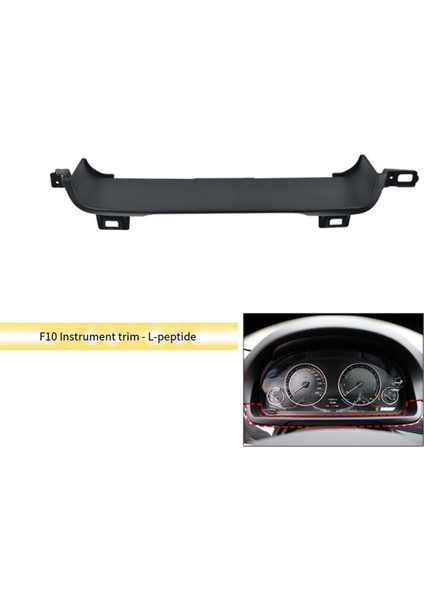 Araba Merkezi Kontrol Gösterge Tablosu Dekoratif Çerçeve Gösterge Tablosu Bmw 5 Serisi F10-2016 Lhd Için Alt Trim Çerçeve Kapağı (Yurt Dışından) fiyatları