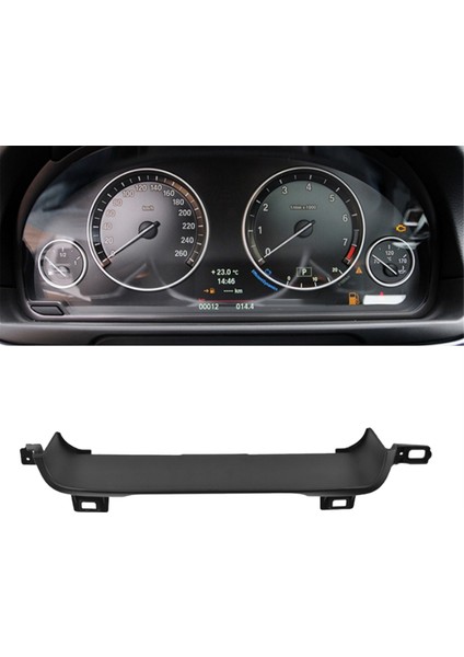 Araba Merkezi Kontrol Gösterge Tablosu Dekoratif Çerçeve Gösterge Tablosu Bmw 5 Serisi F10-2016 Lhd Için Alt Trim Çerçeve Kapağı (Yurt Dışından) modelleri