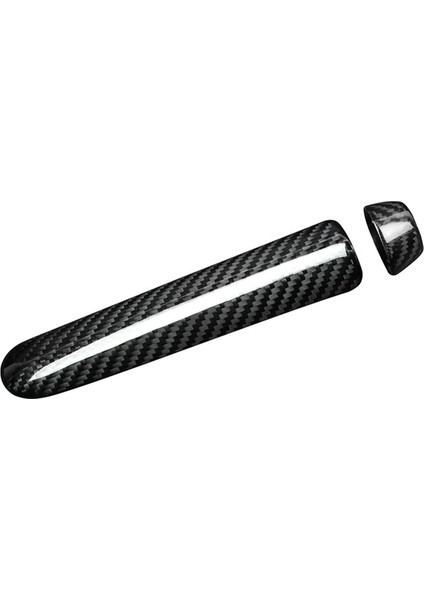 Mini Cooper Hatchback F55 F56 F57 2014-2021 Için Gerçek Karbon Fiber Araba El Freni Kapak Kaplamaları (Yurt Dışından)