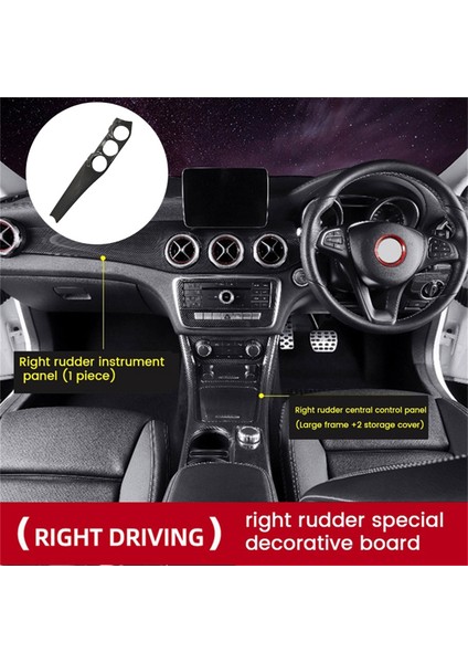 Rhd Araba Gösterge Tablosu Klima Outlet Panel Trim Şeridi Mercedes Benz Cla C117 Gla X156 2013-2018 Konsol Paneli (Yurt Dışından) fırsatları