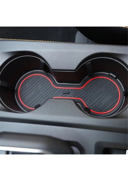 Ford Ranger Için Kapı Yuvası Mat Mat 2023 2024 Kapı Kupası Merkezi Konsol Aletleri Aksesuarları (Yurt Dışından)