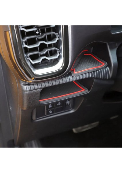 Ford Ranger Için Kapı Yuvası Mat Mat 2023 2024 Kapı Kupası Merkezi Konsol Aletleri Aksesuarları (Yurt Dışından) indirimleri