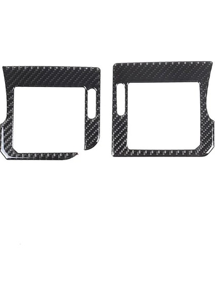 Land Rover Defender Için Karbon Fiber 90 110 130 2020-2024 Gösterge Paneli Yan Hava Havalandırma Kapak Döşeme Iç Aksesuarlar (Yurt Dışından)