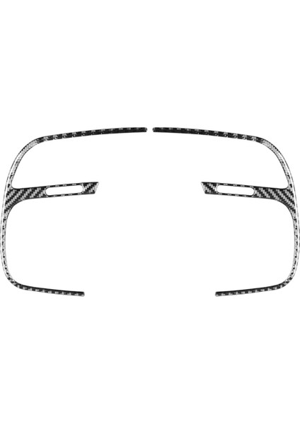 Honda S2000 2000-2009 Yumuşak Karbon Fiber Yan Gösterge Tablosu Hava Havalandırma Outlet Kapak Döşeme Sticker Arabası Iç Aksesuarlar (Yurt Dışından)